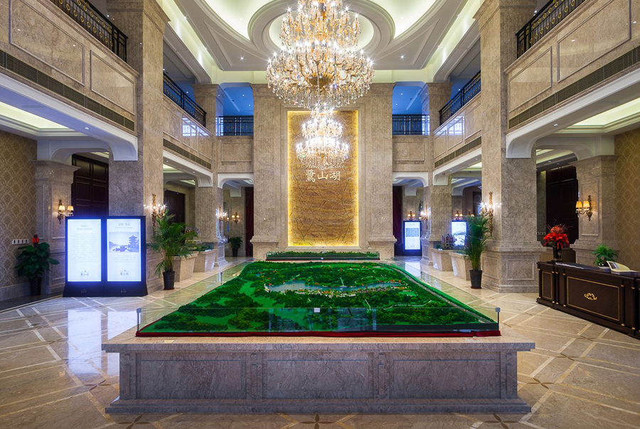 合肥玉成置業鷺山湖售樓處