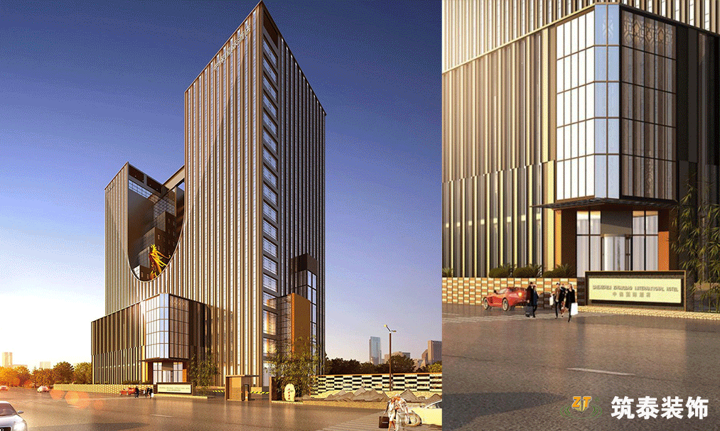 筑泰建筑 | 深圳中保國際酒店室內外改造項目