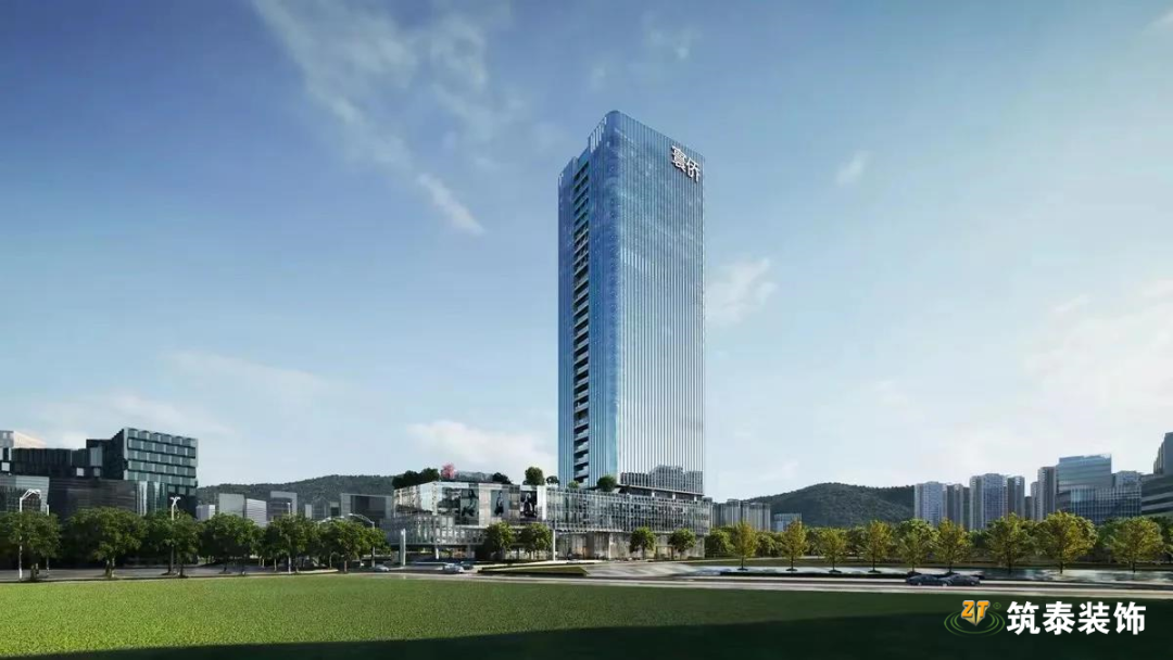 筑泰建筑 | 深圳寰僑商務(wù)大廈辦公區(qū)裝飾裝修